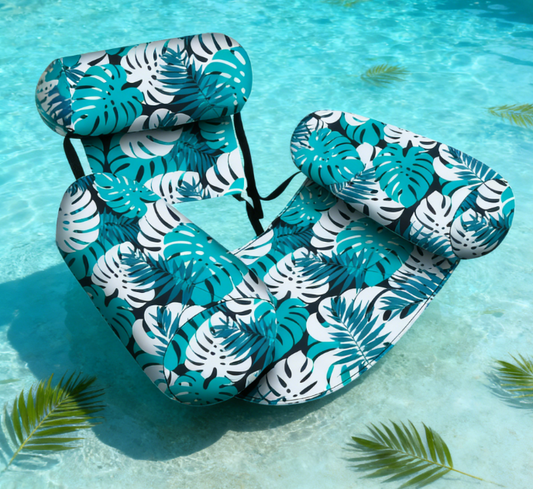 Le fauteuil flottant qui rend vos journées piscine encore plus relaxantes